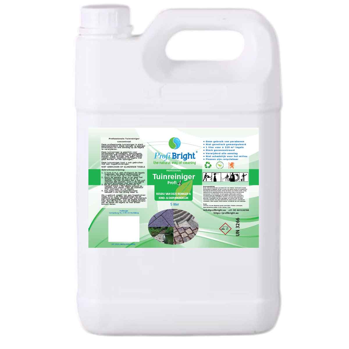 Tuinreiniger Profi4 van ProfiBright
