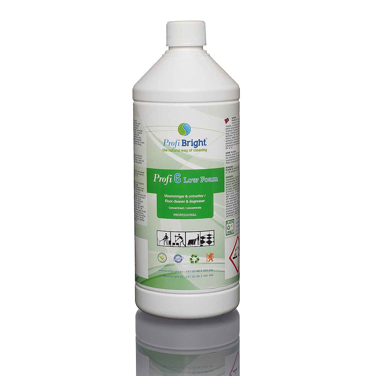 Vloerreinger Profi6 LF Low Foam van ProfiBright, the Natural Way of Cleaning