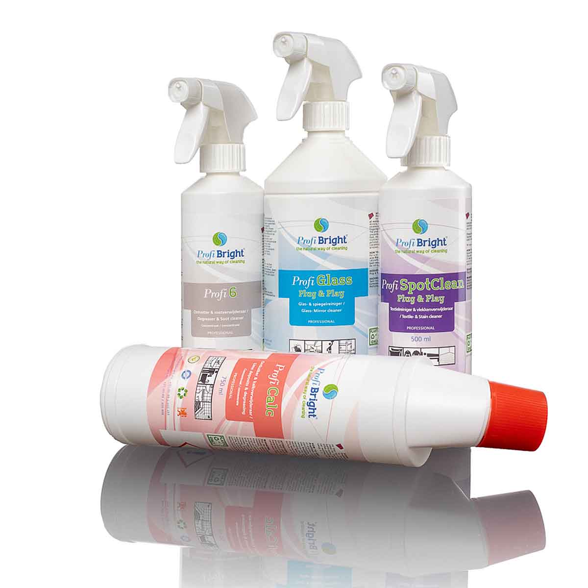 Diverse producten ProfiBright, the Natural Way of Cleaning